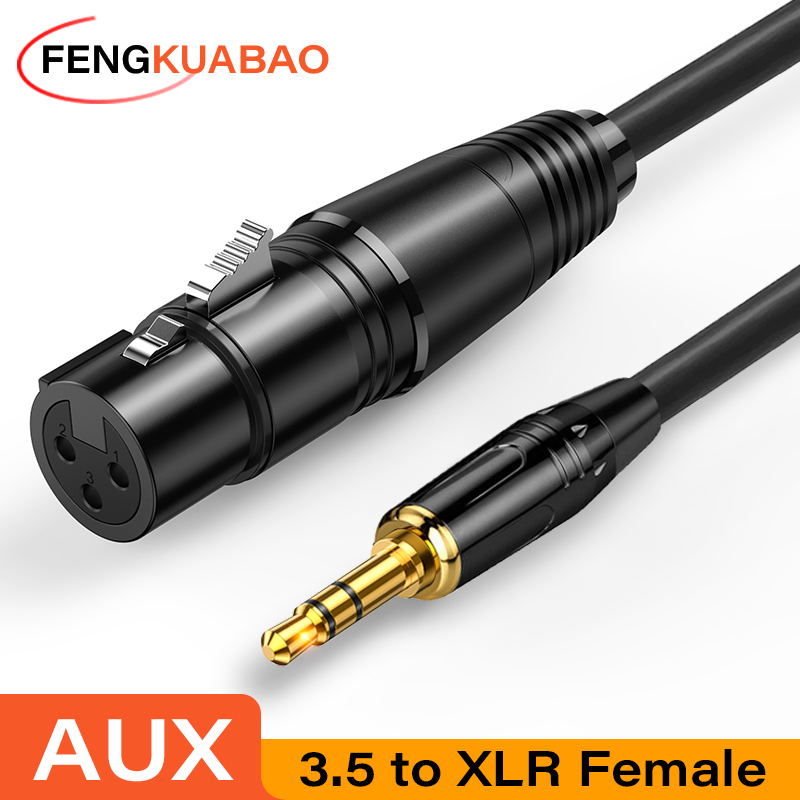 XLR to AUX 3.5mm Jack Audio Ca - Cable Xlr Balanced review and price