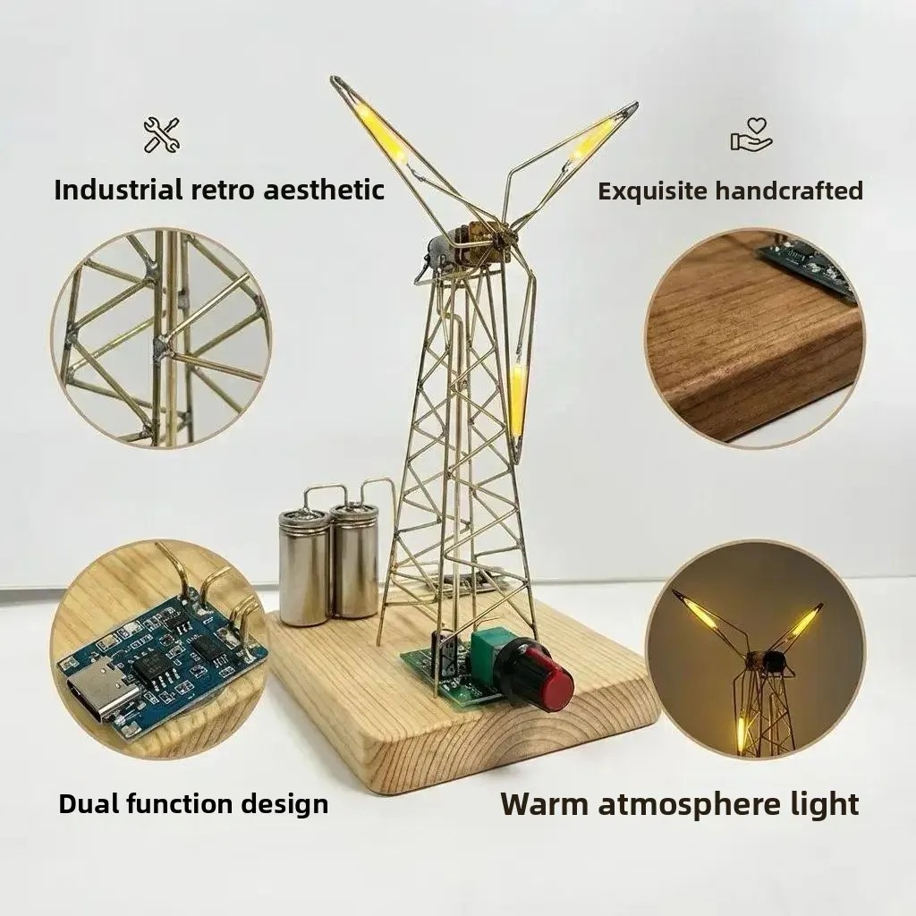 DIY Industrial Wind Turbine La - Audio Music Visualizer review and price