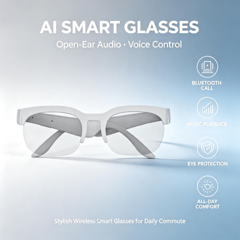 2026 Smart Audio Sunglasses Bl - Audio Music Voice review and price