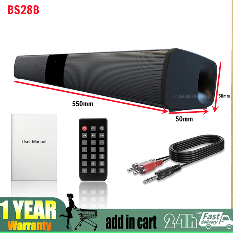 40W Wireless Bluetooth Soundba - Audio Music Visualizer review and price