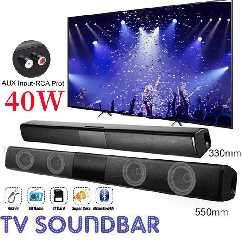 40W Wireless Bluetooth Soundba - Audio Music Visualizer review and price