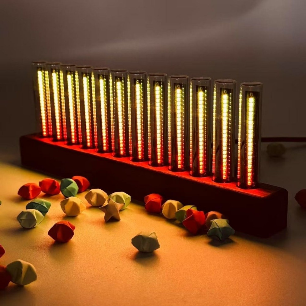 NEW 12 Tube Full-color LED Pic - Audio Music Visualizer review and price