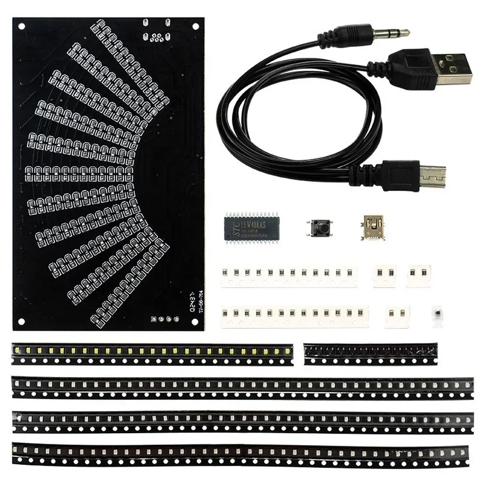 DIY LED Music Spectrum Display - Audio Music Visualizer review and price