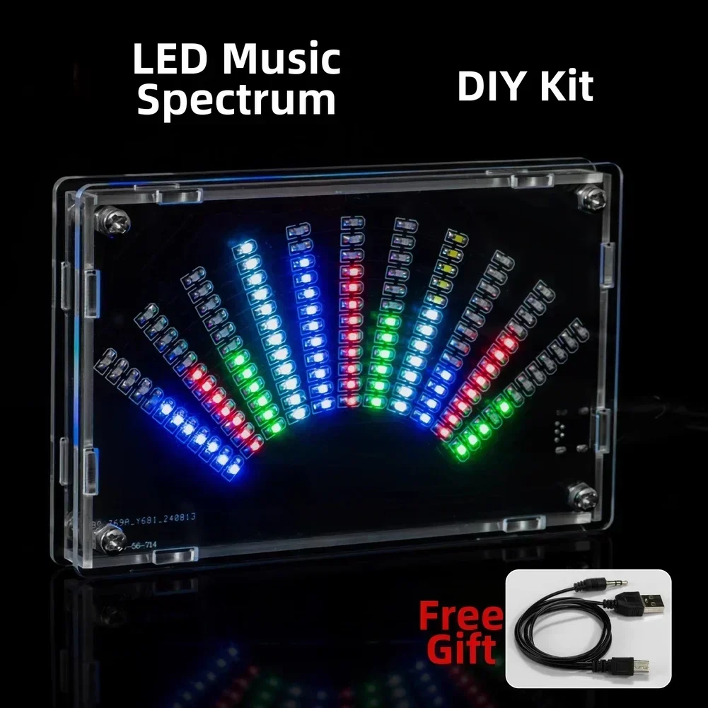 DIY LED Music Spectrum Display - Audio Music Visualizer review and price