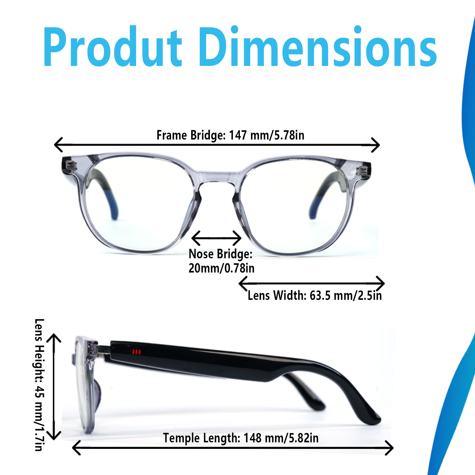 Smart Audio Glasses, Real-Time - Audio Music Voice review and price