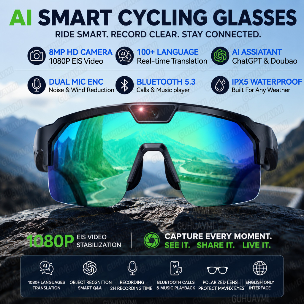 2026 Upgrade Smart Glasses wit - Audio Music Voice review and price