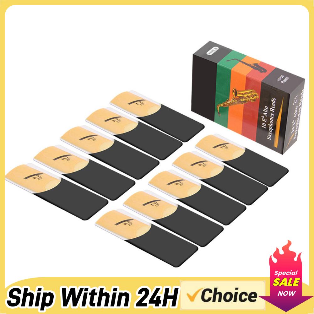 10 Pack Eb Alto Sax Reeds Saxo - Saxophone Reed Pack review and price