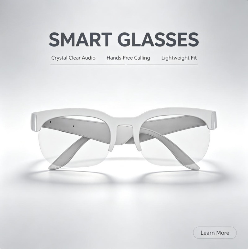 Bluetooth Smart Sports Glasses - Audio Music Voice review and price