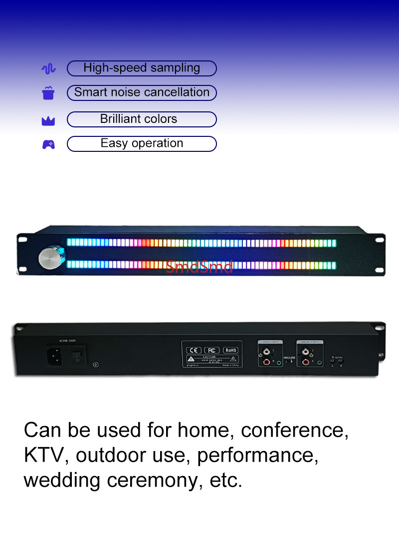 128-Light LED Music Spectrum D - Audio Music Visualizer review and price